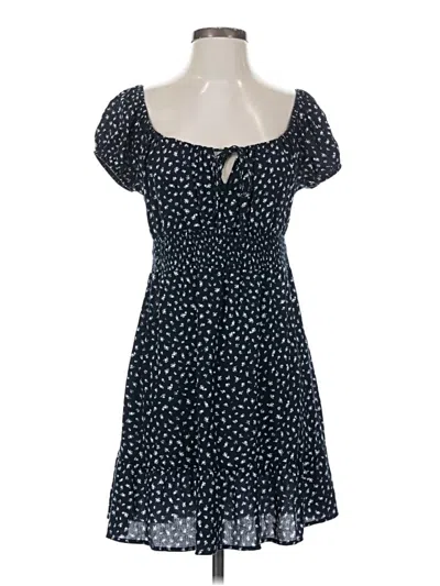 Pre-owned Ambiance Casual Dress In Blue