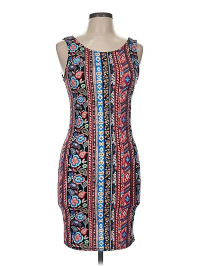 Pre-owned Ambiance Casual Dress In Blue