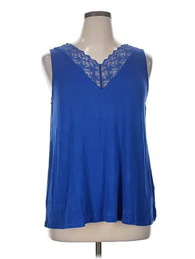 Pre-owned Ambiance Casual Dress In Blue