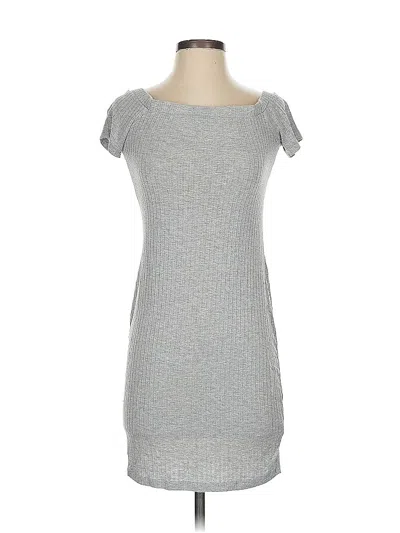 Pre-owned Ambiance Casual Dress In Gray