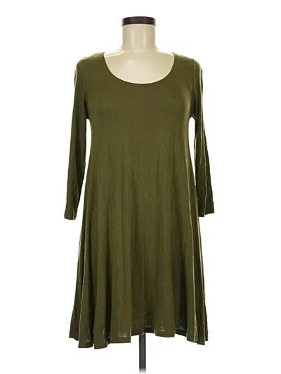 Pre-owned Ambiance Casual Dress In Green