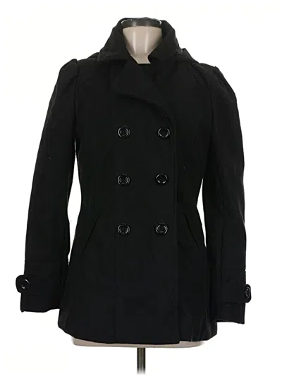 Pre-owned Ambiance Coat In Black