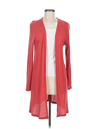 Pre-owned Ambiance Coat In Red