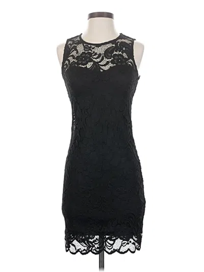 Pre-owned Ambiance Cocktail Dress In Black