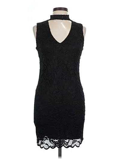 Pre-owned Ambiance Cocktail Dress In Black