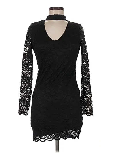 Pre-owned Ambiance Cocktail Dress In Black