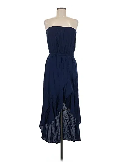 Pre-owned Ambiance Cocktail Dress In Blue