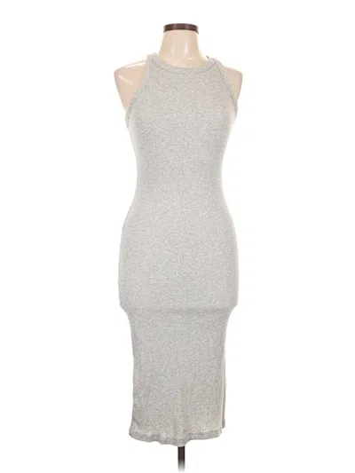 Pre-owned Ambiance Cocktail Dress In Gray