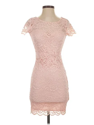 Pre-owned Ambiance Cocktail Dress In Pink