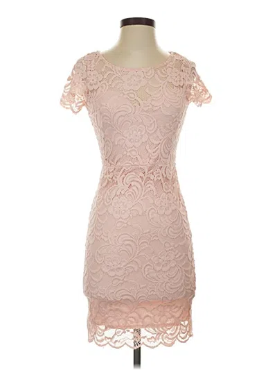 Pre-owned Ambiance Cocktail Dress In Pink