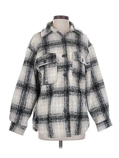 Pre-owned Ambiance Fleece Jacket In Gray