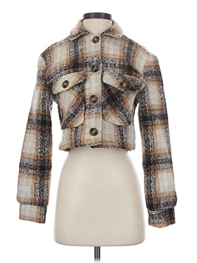 Pre-owned Ambiance Jacket In Brown