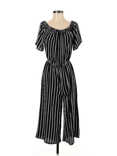 Pre-owned Ambiance Jumpsuit In Black