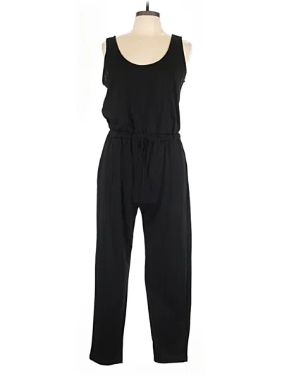 Pre-owned Ambiance Jumpsuit In Black