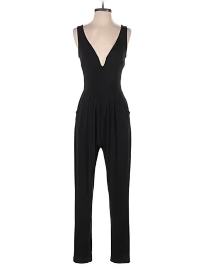 Pre-owned Ambiance Jumpsuit In Black