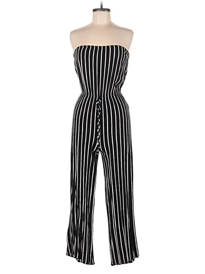 Pre-owned Ambiance Jumpsuit In Black