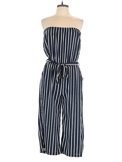 Pre-owned Ambiance Jumpsuit In Blue