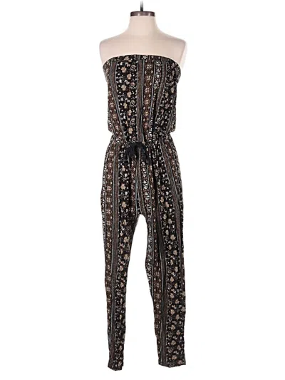 Pre-owned Ambiance Jumpsuit In Brown