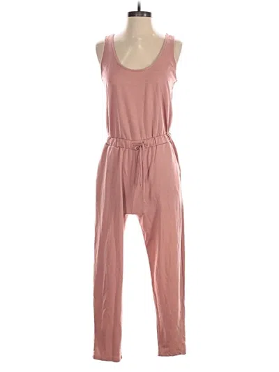 Pre-owned Ambiance Jumpsuit In Pink