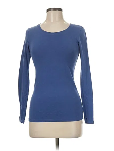 Pre-owned Ambiance Long Sleeve T-shirt In Blue