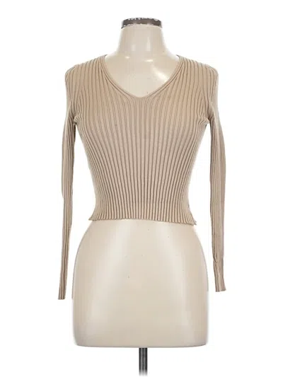 Pre-owned Ambiance Pullover Sweater In Brown