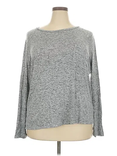 Pre-owned Ambiance Pullover Sweater In Gray
