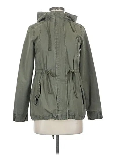 Pre-owned Ambiance Raincoat In Green