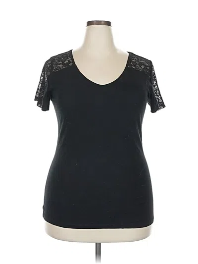 Pre-owned Ambiance Short Sleeve T-shirt In Black