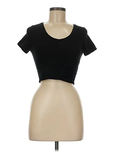 Pre-owned Ambiance Short Sleeve T-shirt In Black