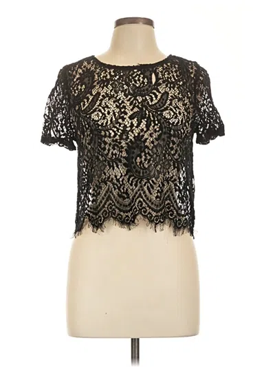 Pre-owned Ambiance Short Sleeve T-shirt In Black