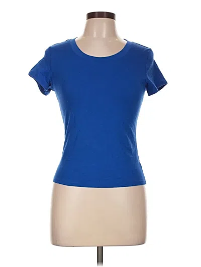 Pre-owned Ambiance Short Sleeve T-shirt In Blue