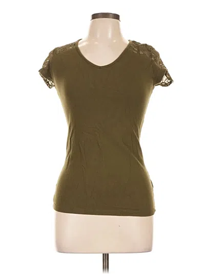 Pre-owned Ambiance Short Sleeve T-shirt In Green