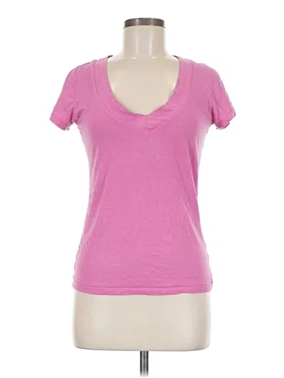 Pre-owned Ambiance Short Sleeve T-shirt In Pink