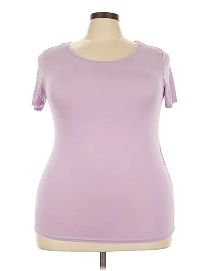 Pre-owned Ambiance Short Sleeve T-shirt In Purple