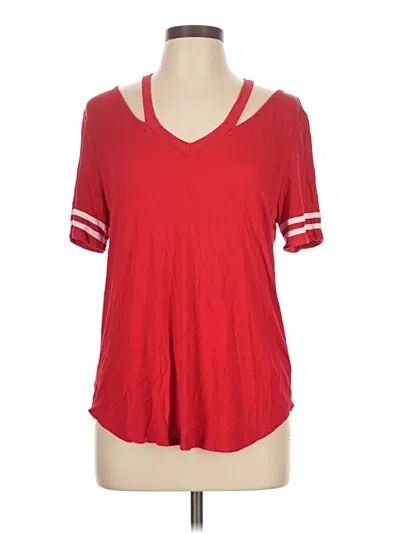 Pre-owned Ambiance Short Sleeve T-shirt In Red