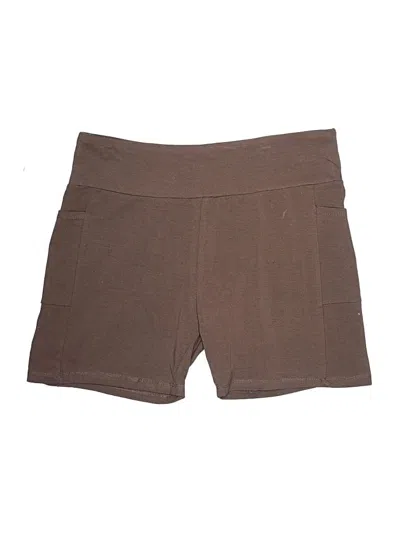 Pre-owned Ambiance Shorts In Brown