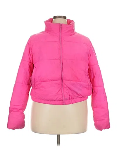 Pre-owned Ambiance Snow Jacket In Pink
