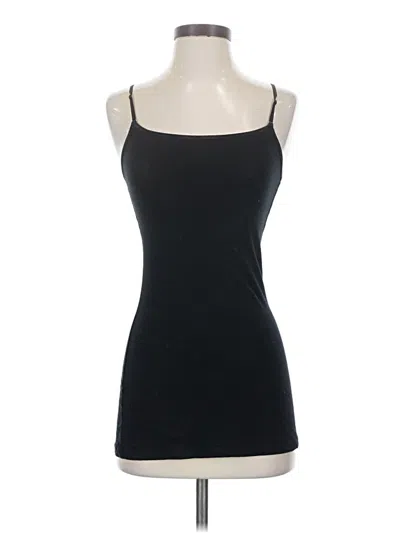 Pre-owned Ambiance Tank Top Black Strapless Neckline Tops