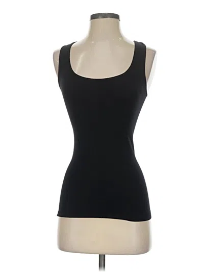 Pre-owned Ambiance Tank Top Black Strapless Neckline Tops