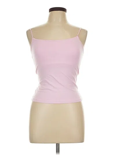 Pre-owned Ambiance Tank Top Pink Strapless Neckline Tops