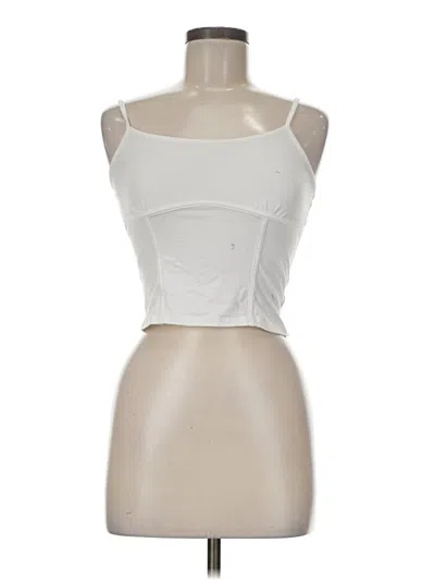 Pre-owned Ambiance Tube Top Ivory Strapless Neckline Tops In White
