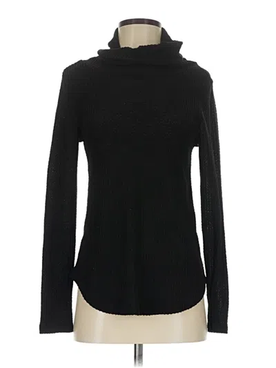 Pre-owned Ambiance Turtleneck Sweater In Black