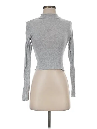Pre-owned Ambiance Turtleneck Sweater In Gray