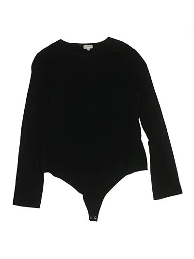 Pre-owned Ambitionist Bodysuit In Black