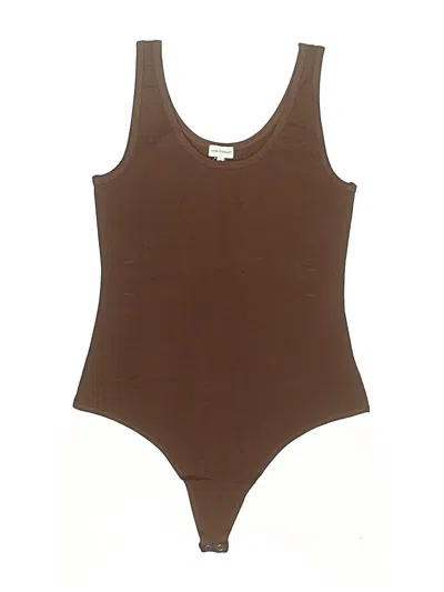 Pre-owned Ambitionist Bodysuit In Brown