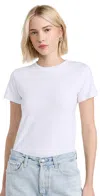 Ambitionist Boxy Tee Thong Bodysuit In White