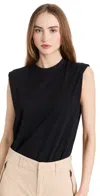 Ambitionist Muscle Tee Thong Bodysuit In Black