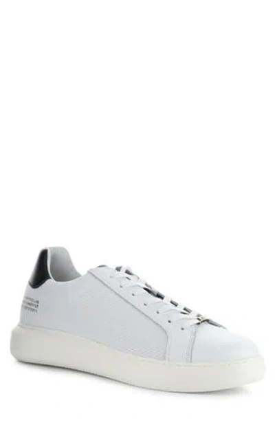 Ambitious 10634a Low Top Sneaker In White/black Leather