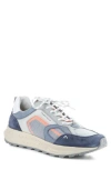 Ambitious Colorblock Sneaker In Blue/grey Suede/textile