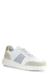 Ambitious Low Top Sneaker In Beige/white/sky Leather